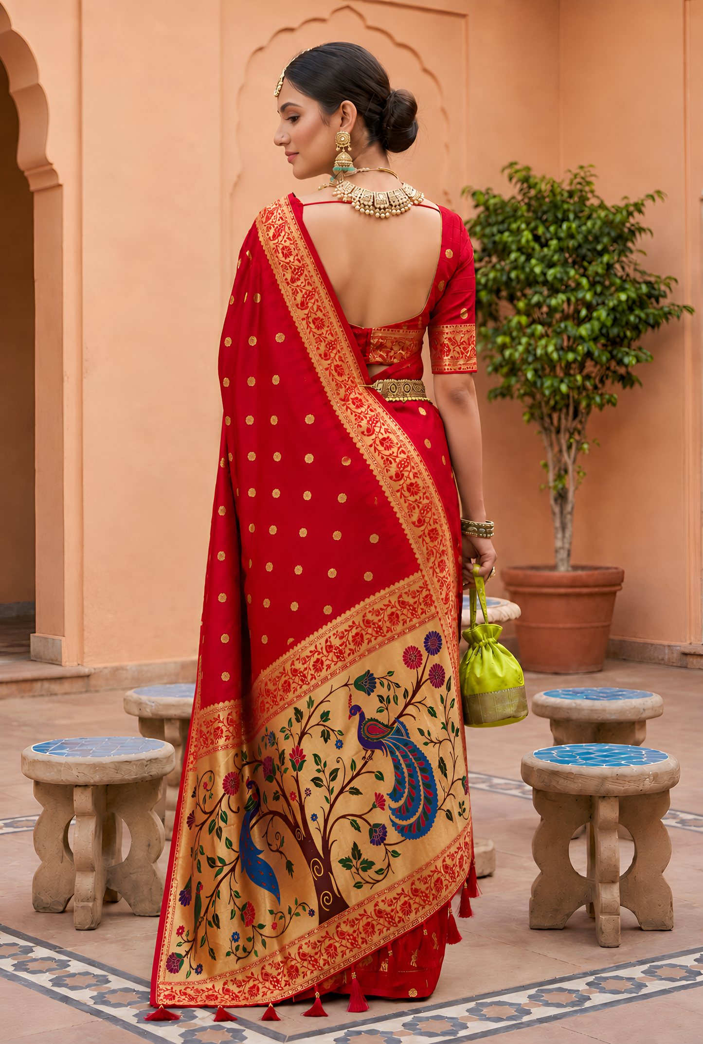 Catalogue Designer Soft Paithani Silk Saree