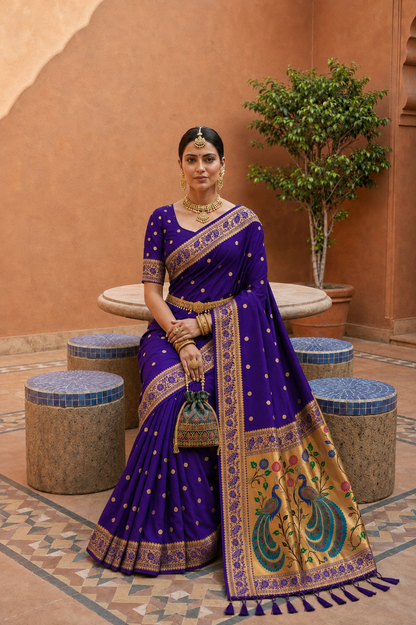 Catalogue Designer Soft Paithani Silk Saree
