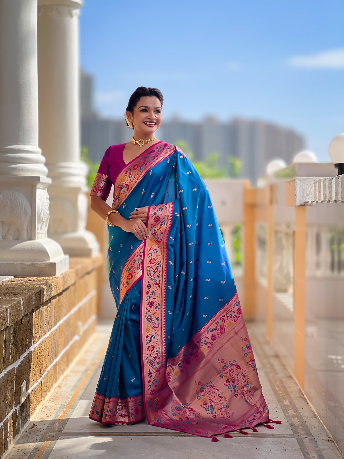 Catalogue Designer Soft Paithani Silk Saree