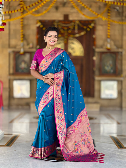 Catalogue Designer Soft Paithani Silk Saree