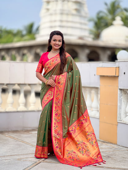 Catalogue Designer Soft Paithani Silk Saree