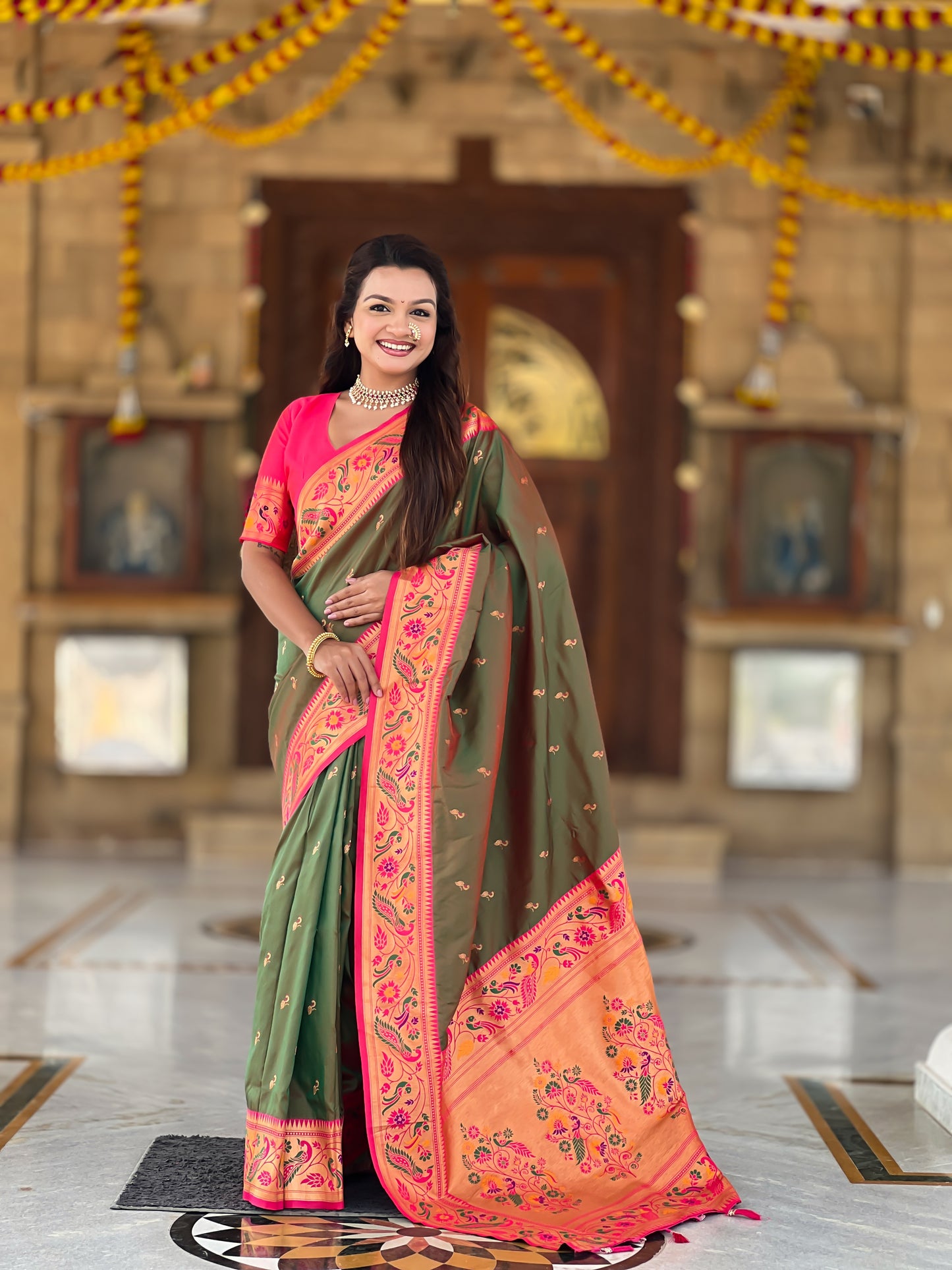 Catalogue Designer Soft Paithani Silk Saree
