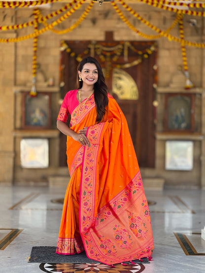 Catalogue Designer Soft Paithani Silk Saree