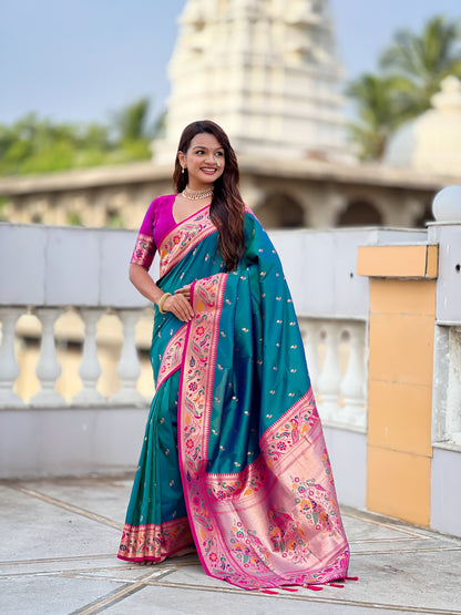 Catalogue Designer Soft Paithani Silk Saree