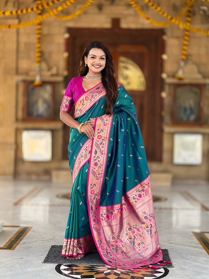 Catalogue Designer Soft Paithani Silk Saree