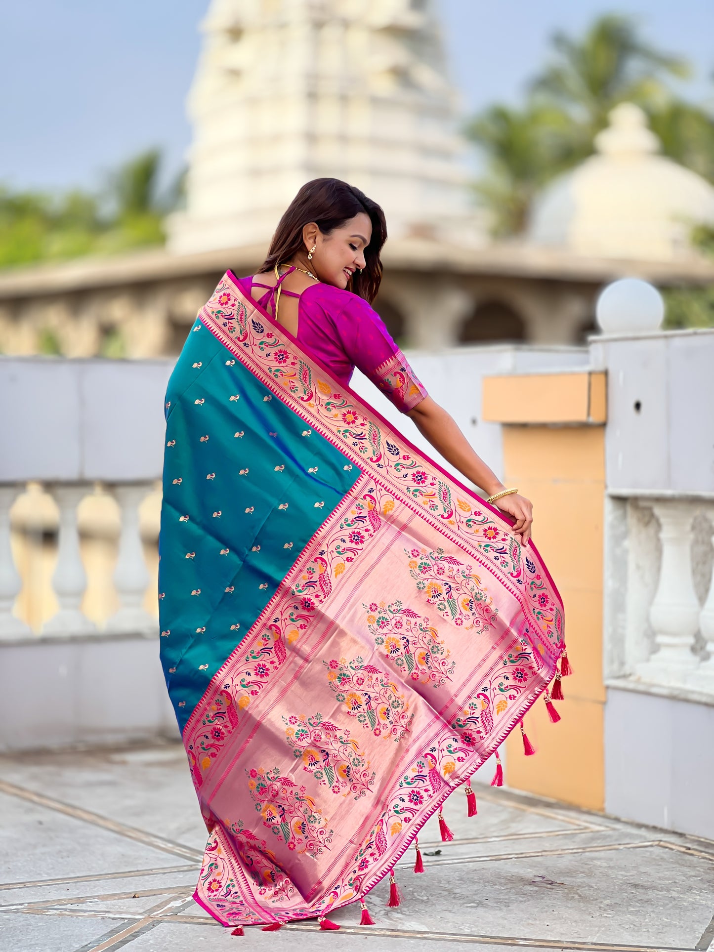 Catalogue Designer Soft Paithani Silk Saree
