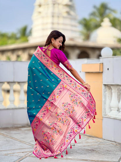 Catalogue Designer Soft Paithani Silk Saree
