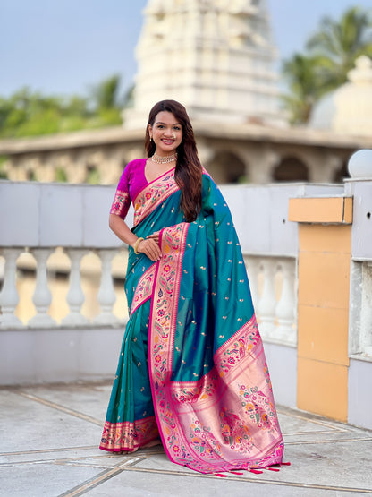 Catalogue Designer Soft Paithani Silk Saree