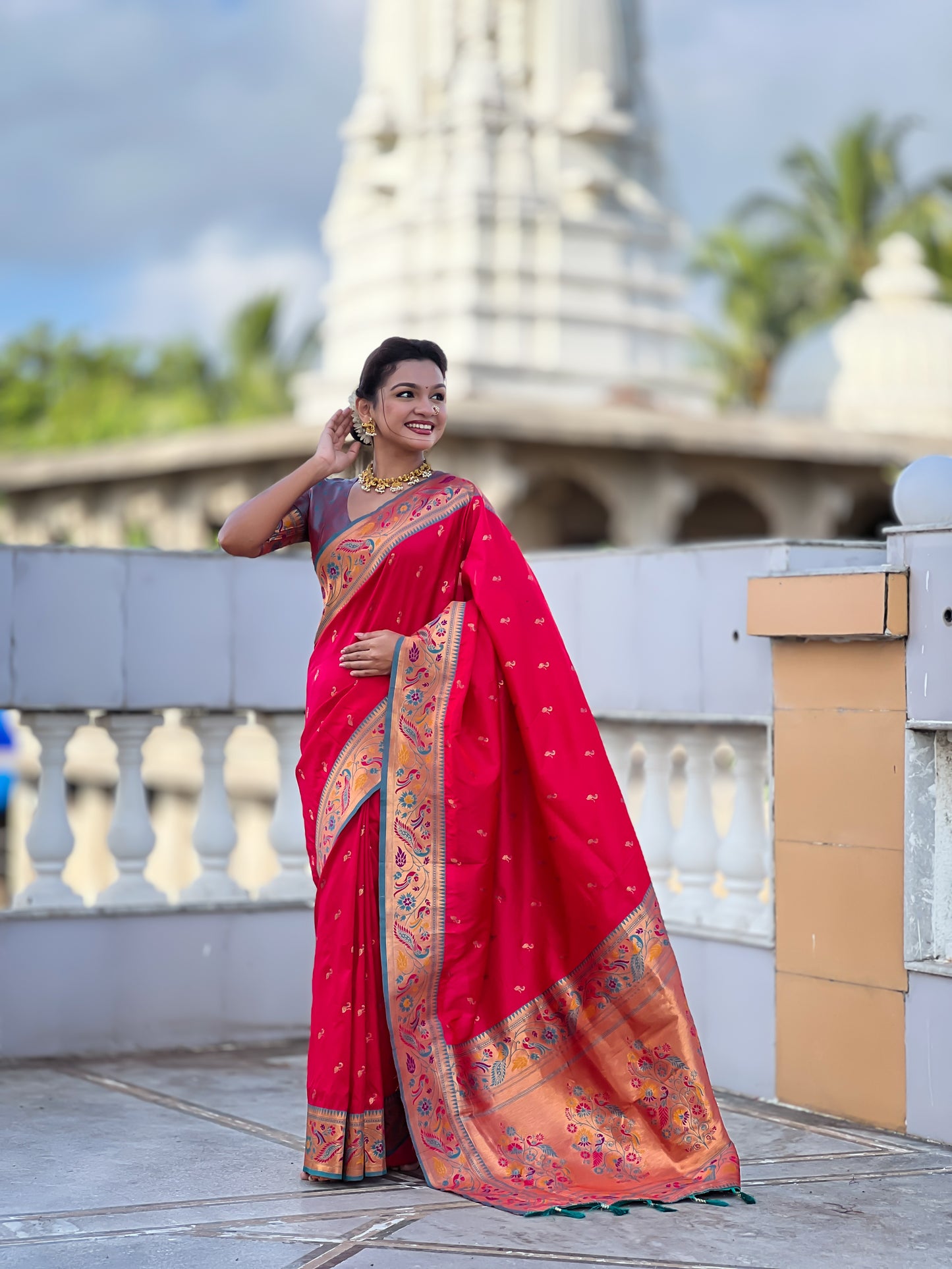 Catalogue Designer Soft Paithani Silk Saree