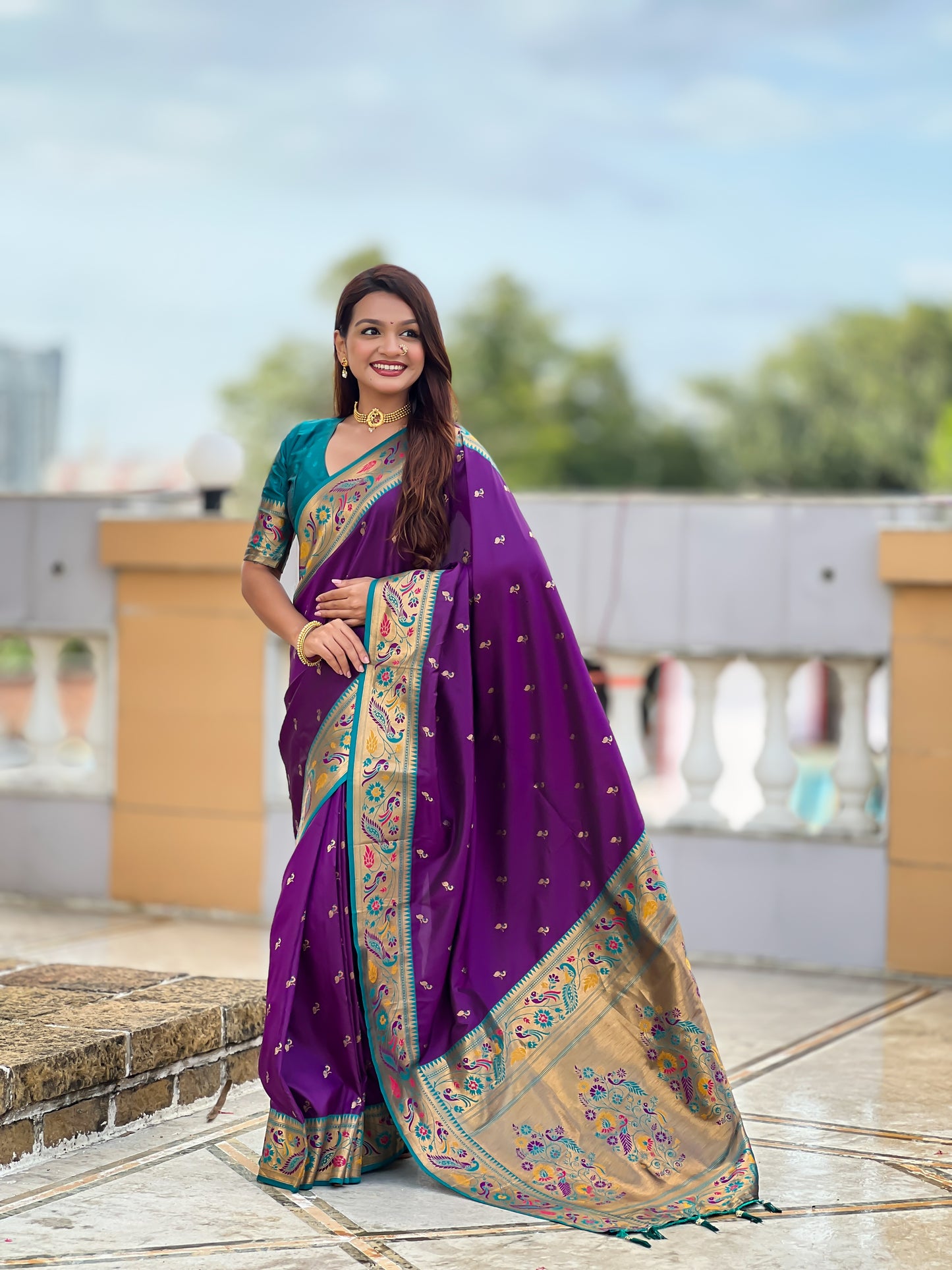 Catalogue Designer Soft Paithani Silk Saree