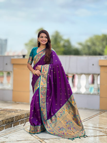 Catalogue Designer Soft Paithani Silk Saree