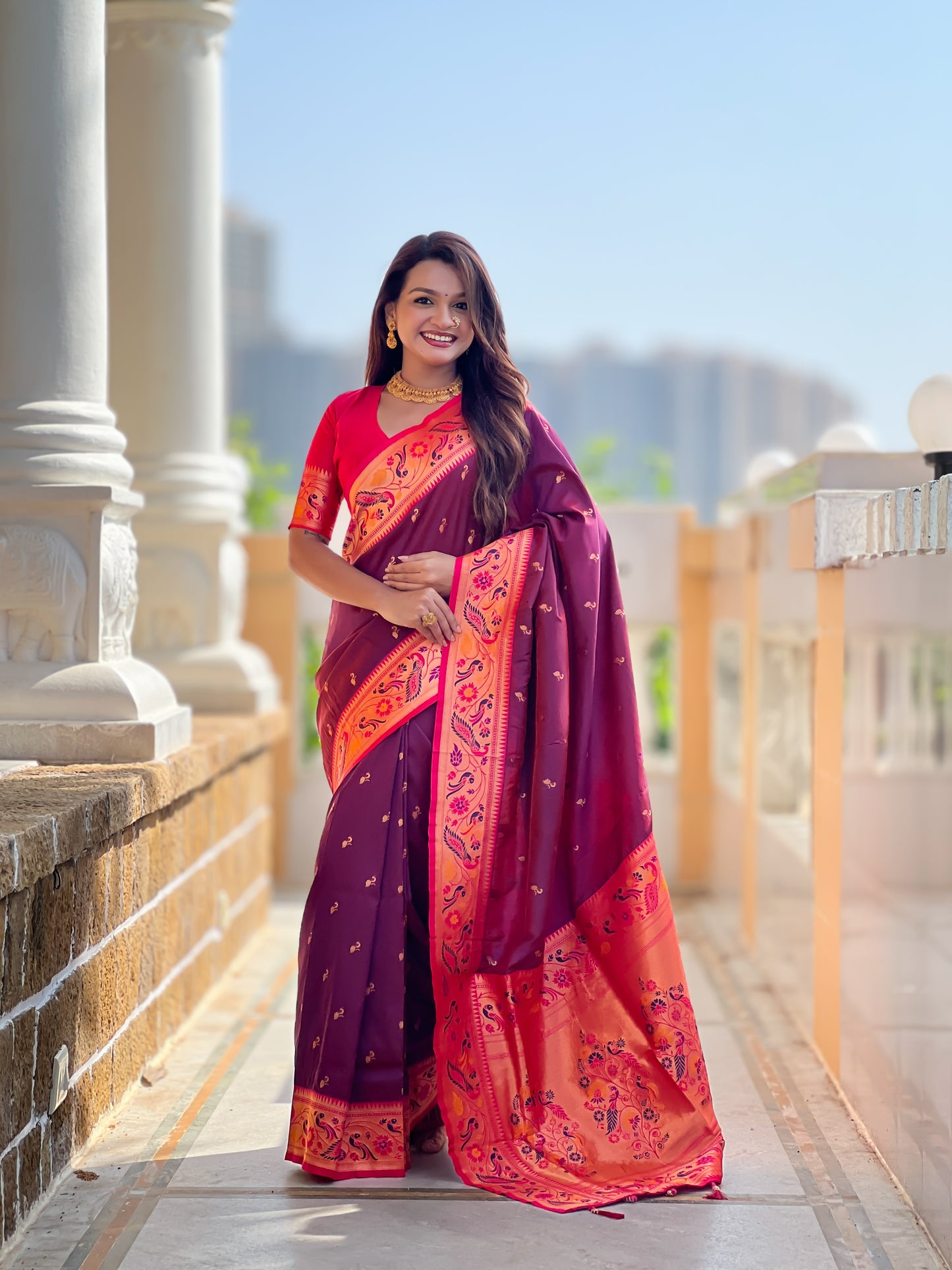 Catalogue Designer Soft Paithani Silk Saree