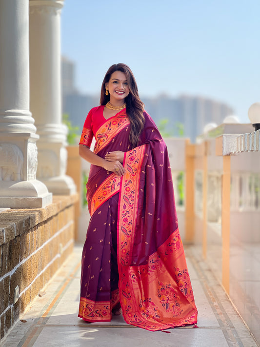 Catalogue Designer Soft Paithani Silk Saree