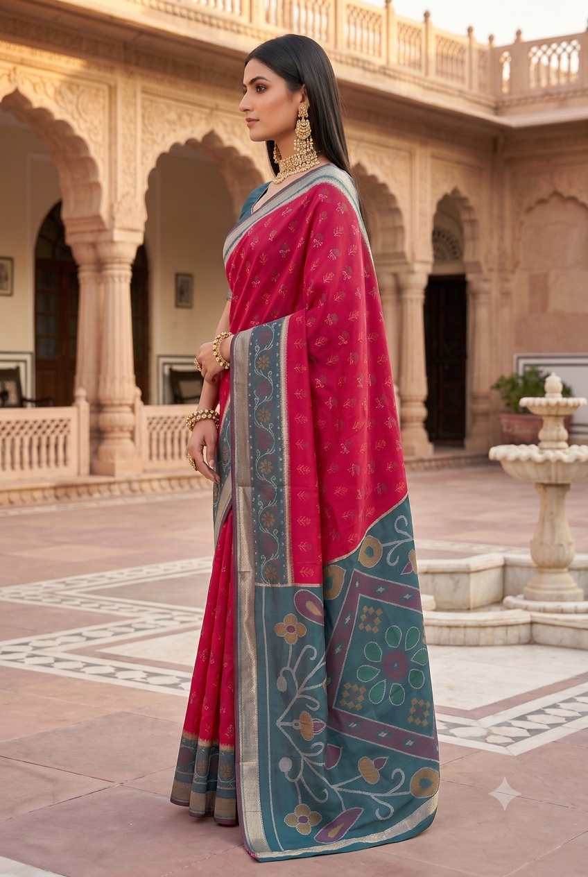 Catalogue Designer Pochampalli Silk Saree