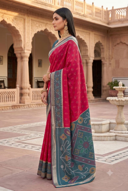 Catalogue Designer Pochampalli Silk Saree