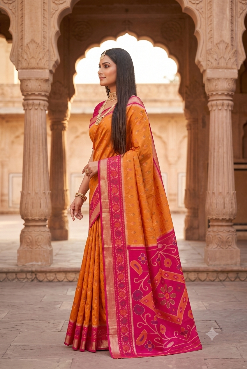 Catalogue Designer Pochampalli Silk Saree