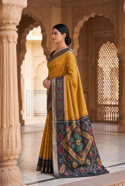 Catalogue Designer Pochampalli Silk Saree