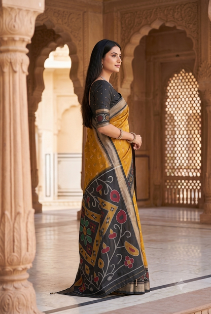 Catalogue Designer Pochampalli Silk Saree