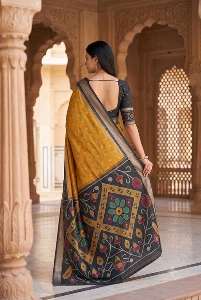 Catalogue Designer Pochampalli Silk Saree
