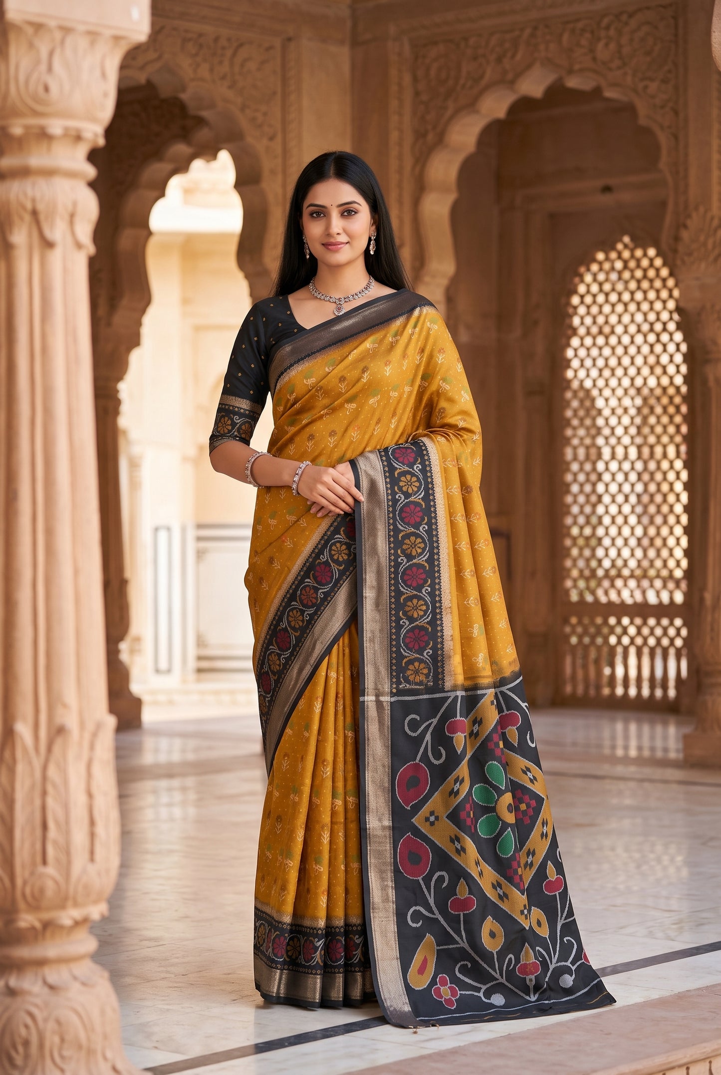 Catalogue Designer Pochampalli Silk Saree