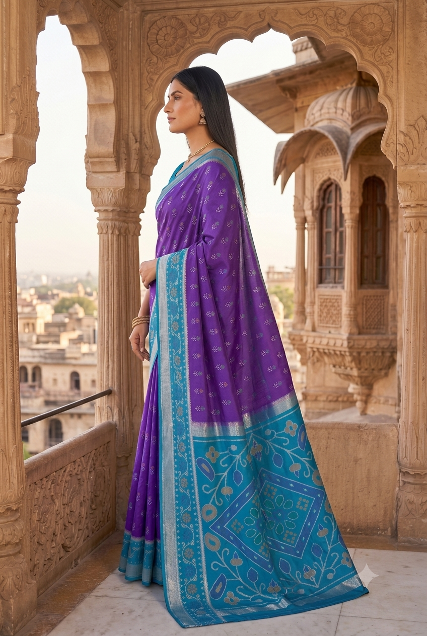 Catalogue Designer Pochampalli Silk Saree