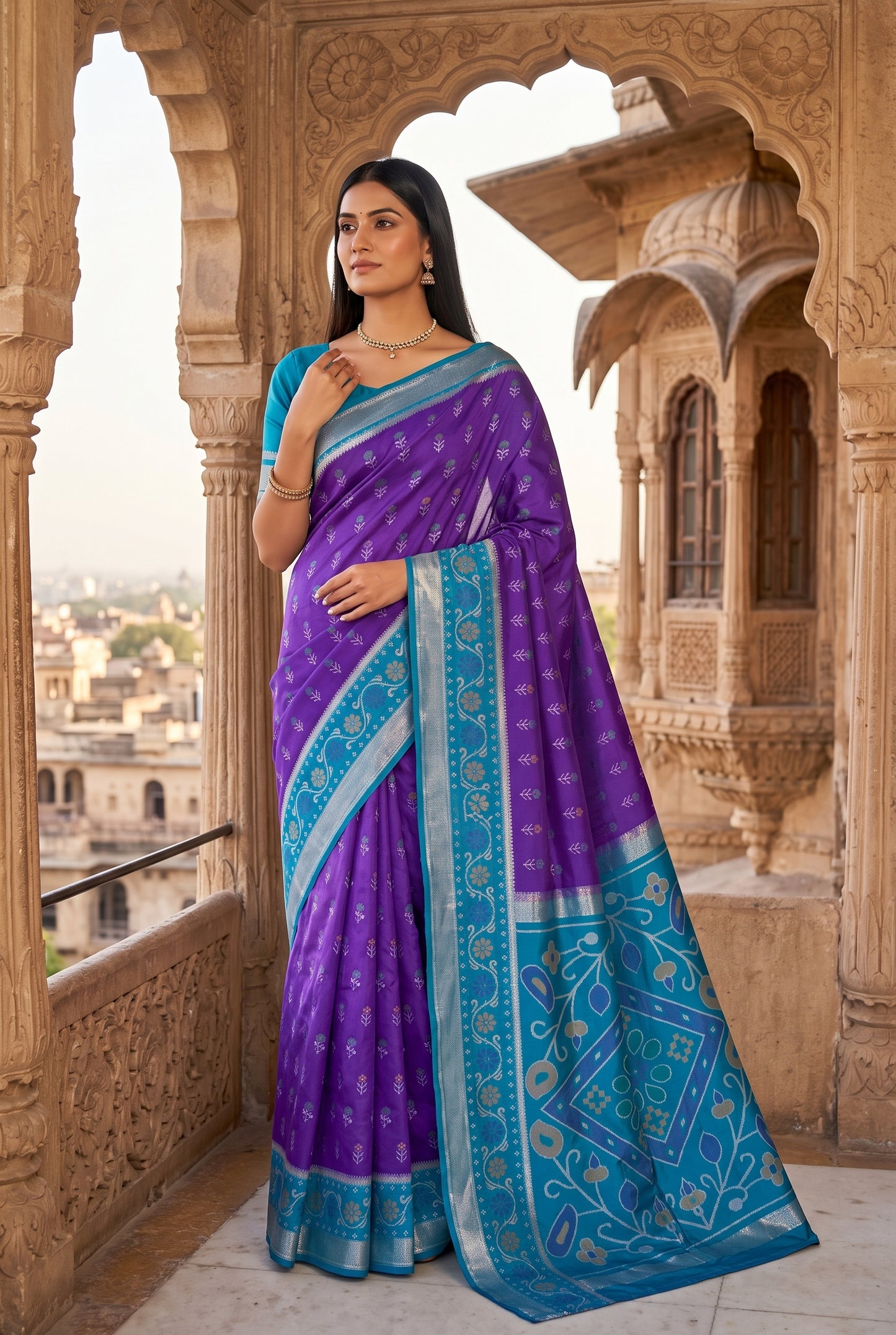 Catalogue Designer Pochampalli Silk Saree