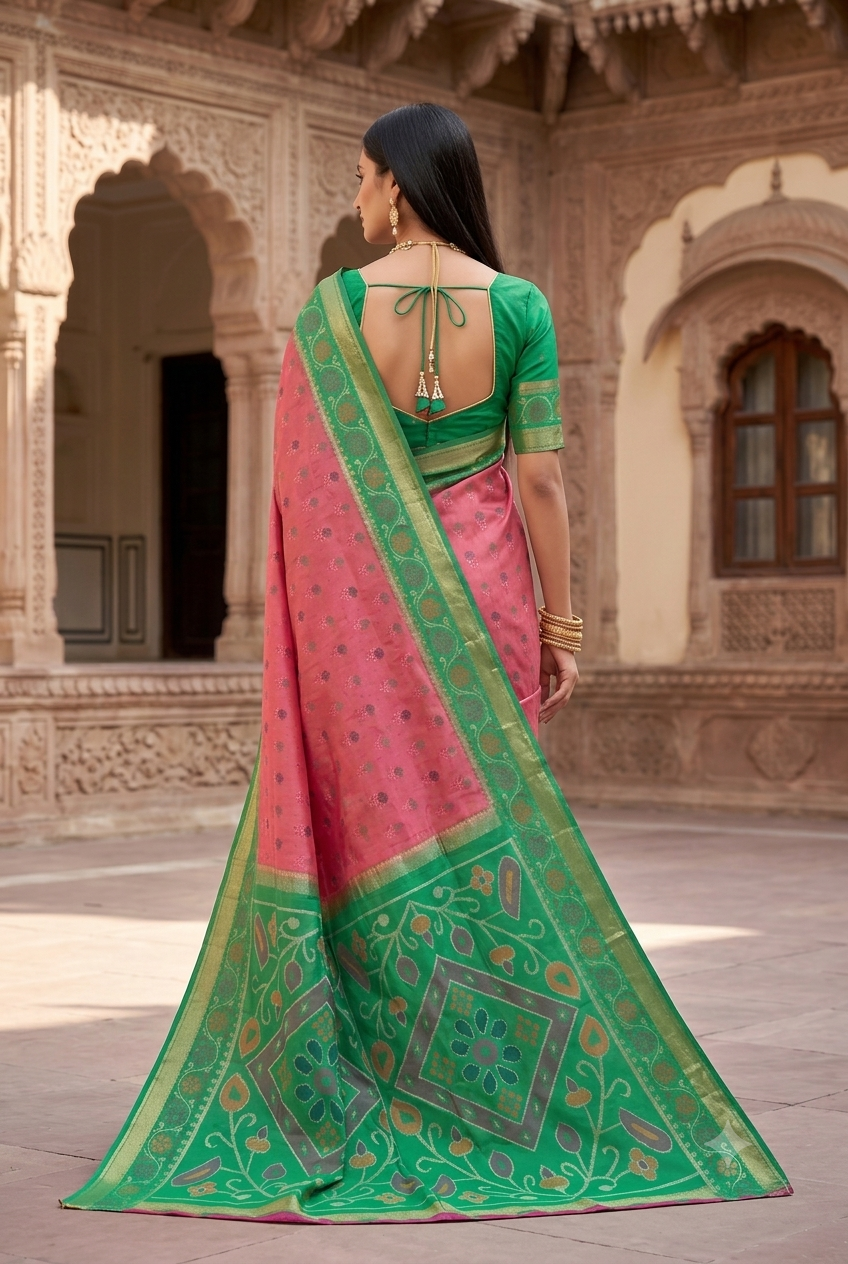 Catalogue Designer Pochampalli Silk Saree