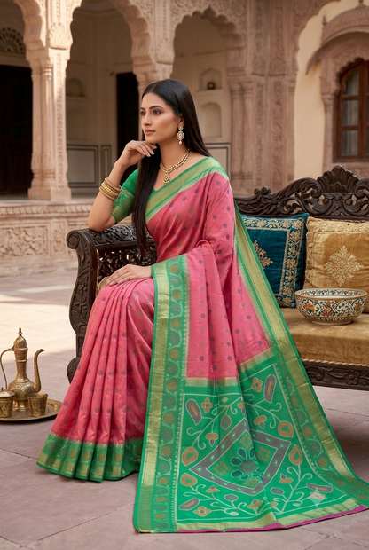 Catalogue Designer Pochampalli Silk Saree