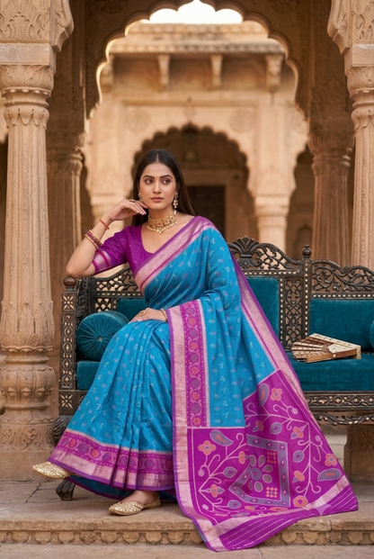 Catalogue Designer Pochampalli Silk Saree