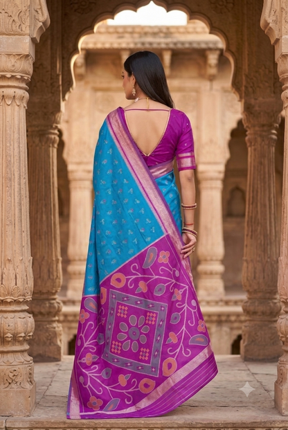 Catalogue Designer Pochampalli Silk Saree