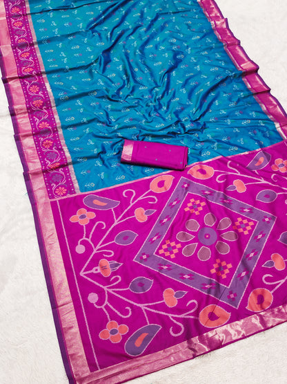 Catalogue Designer Pochampalli Silk Saree