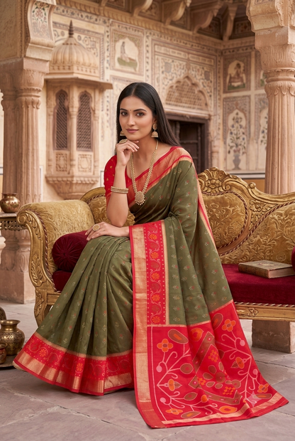Catalogue Designer Pochampalli Silk Saree