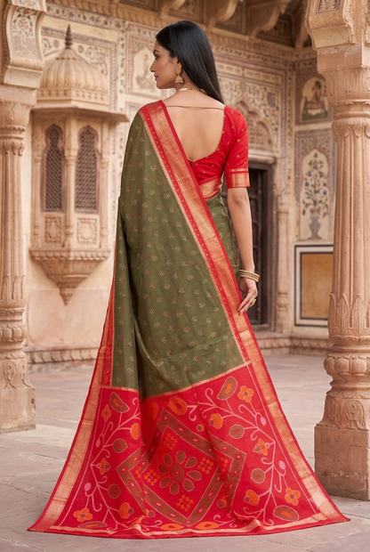 Catalogue Designer Pochampalli Silk Saree