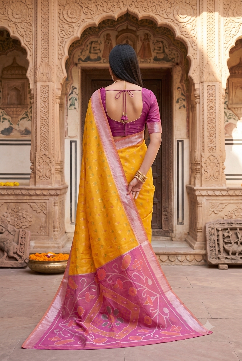 Catalogue Designer Pochampalli Silk Saree