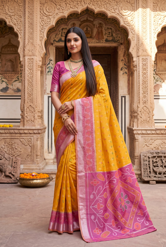 Catalogue Designer Pochampalli Silk Saree