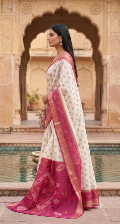 Catalogue Designer Pochampalli Silk Saree