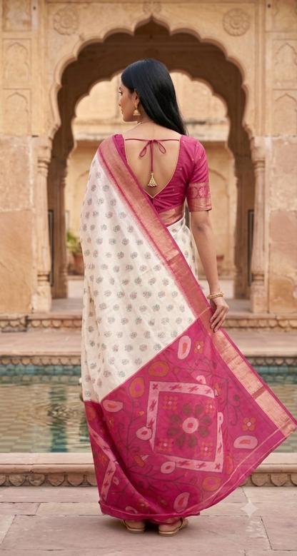 Catalogue Designer Pochampalli Silk Saree