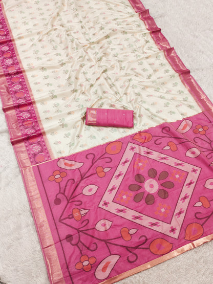 Catalogue Designer Pochampalli Silk Saree
