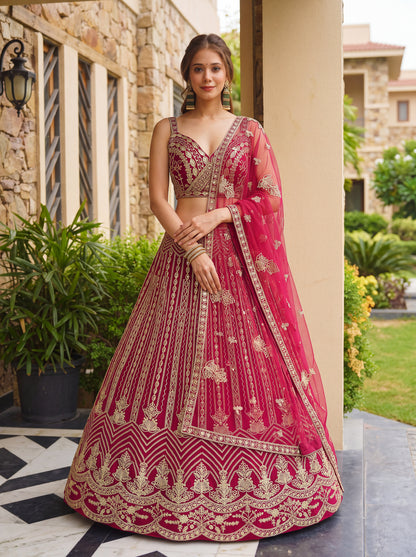 Latest Semi Stitched Lehenga Choli With Dupatta.