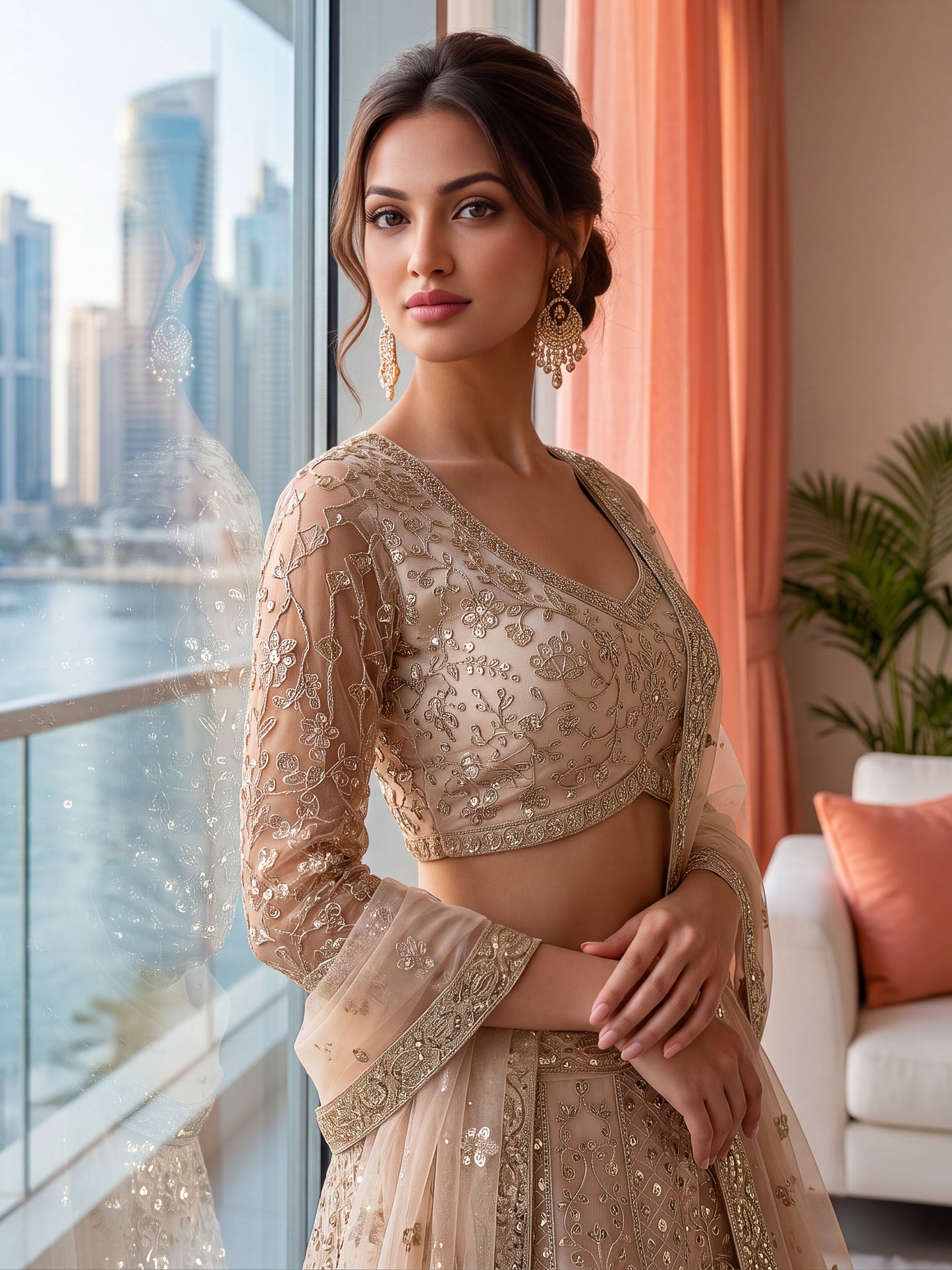 Latest Semi Stitched Lehenga Choli With Dupatta.