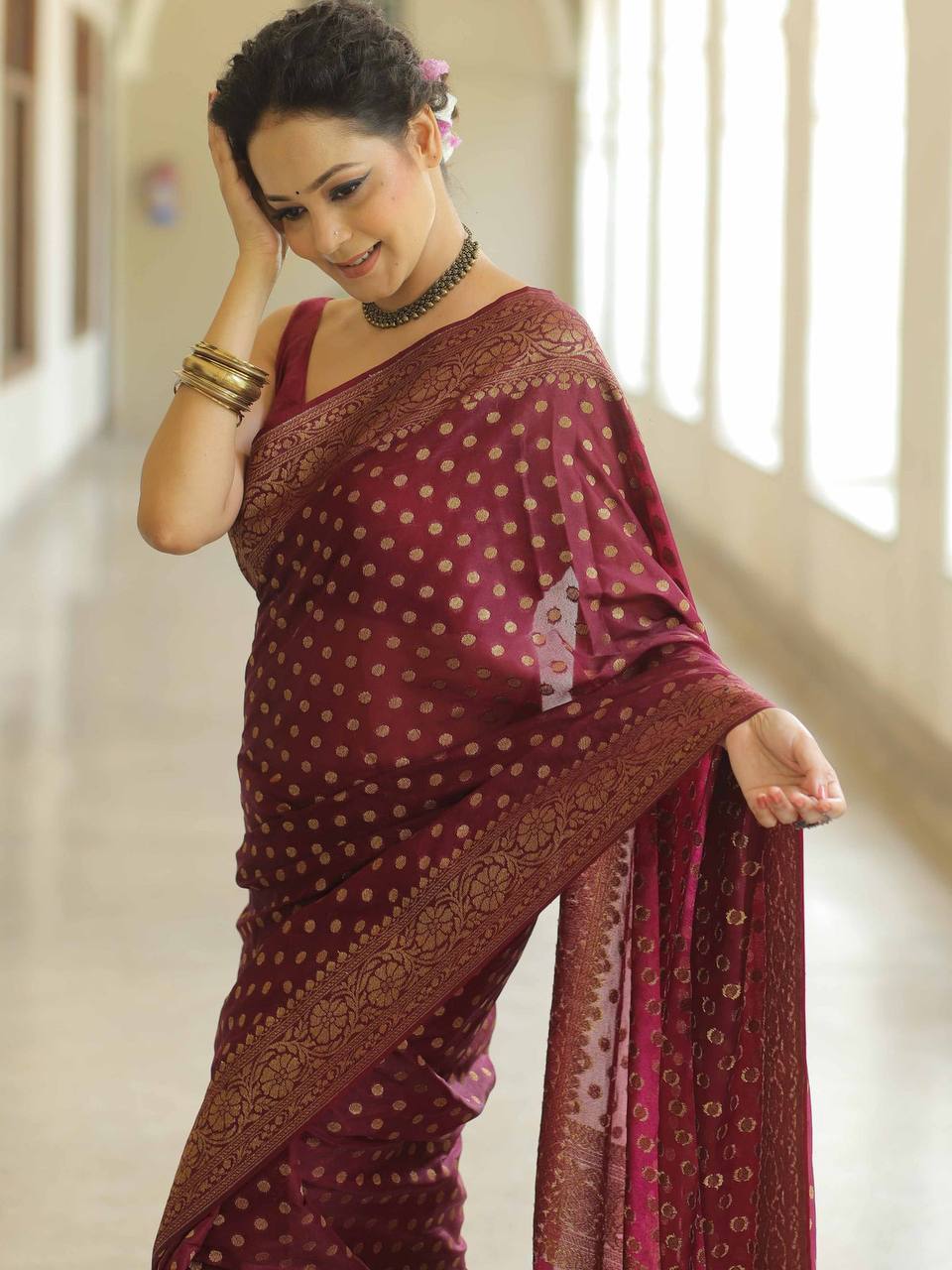 Catalogue Designer Silk Saree