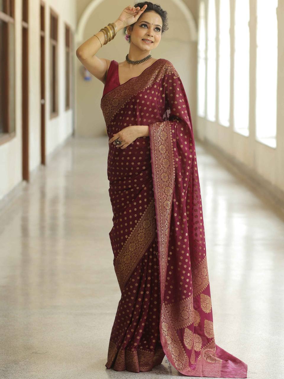 Catalogue Designer Silk Saree