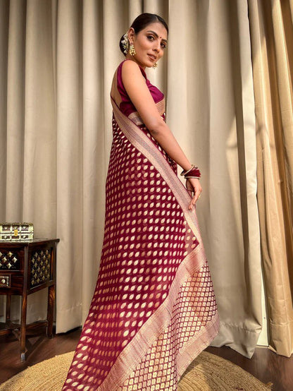 Catalogue Designer Silk Saree