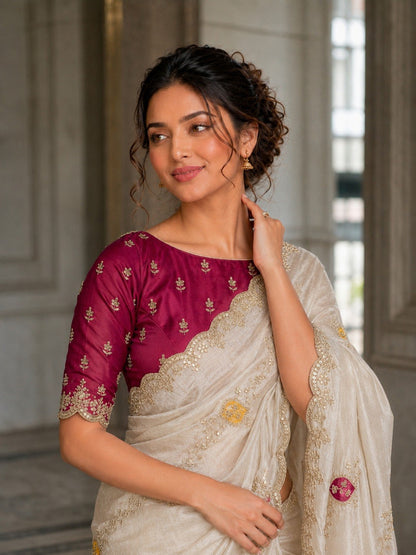Catalogue Designer Silk Saree