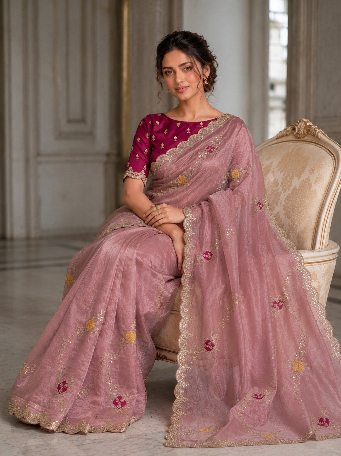Catalogue Designer Silk Saree