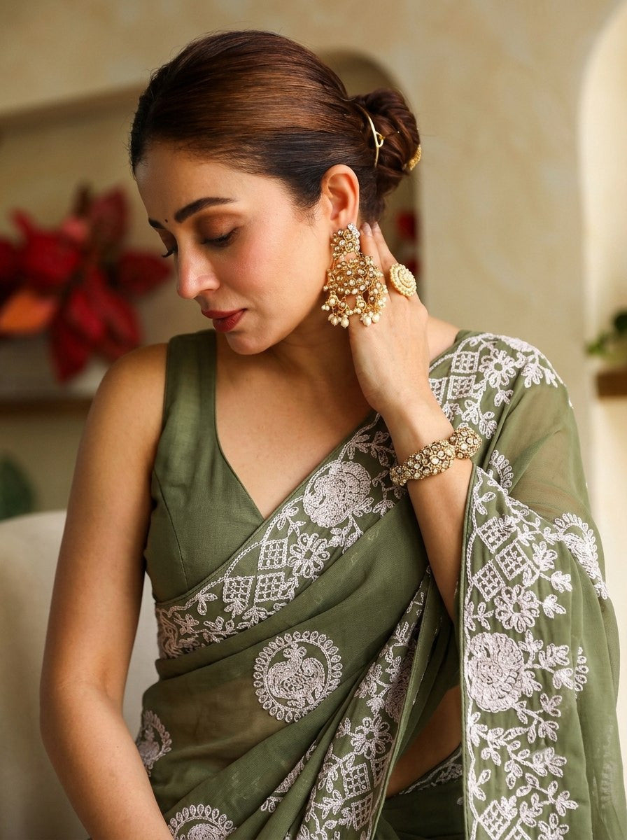 Catalogue Designer Silk Saree