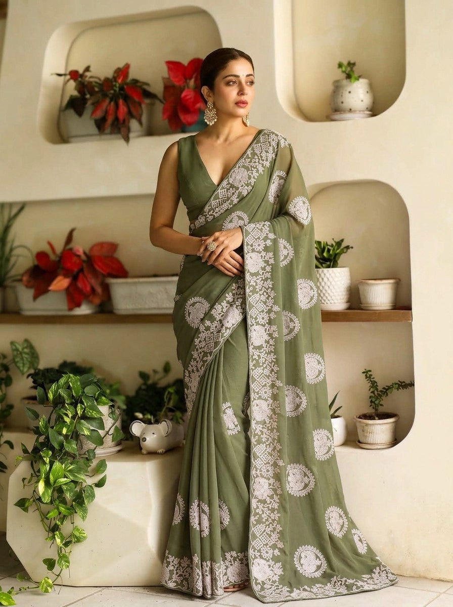 Catalogue Designer Silk Saree