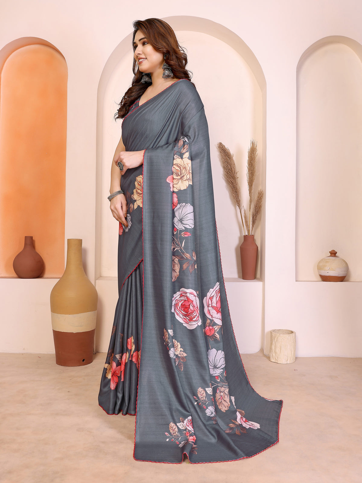 Catalogue Designer Silk Saree