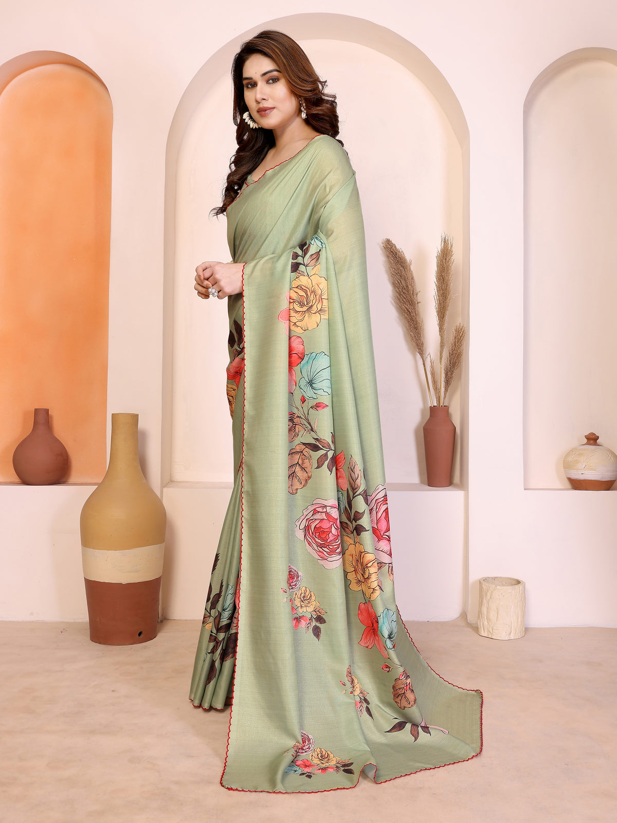 Catalogue Designer Silk Saree