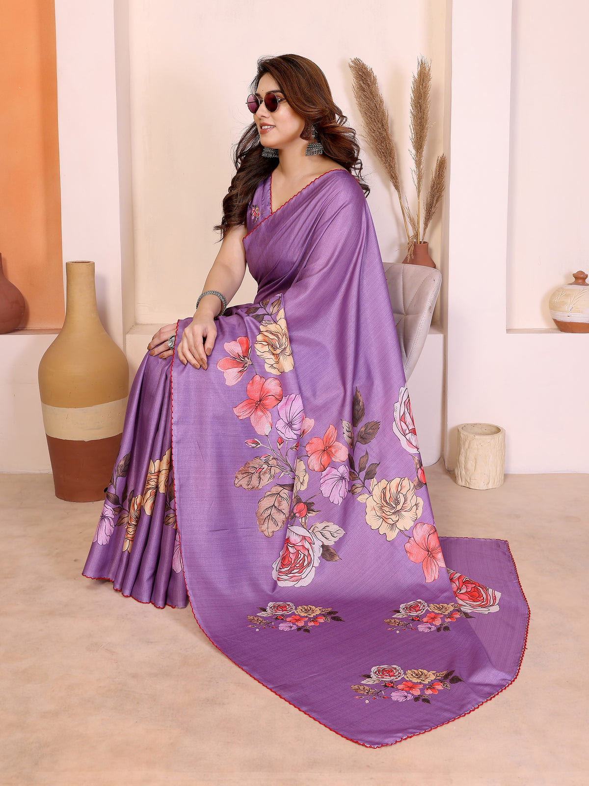 Catalogue Designer Silk Saree